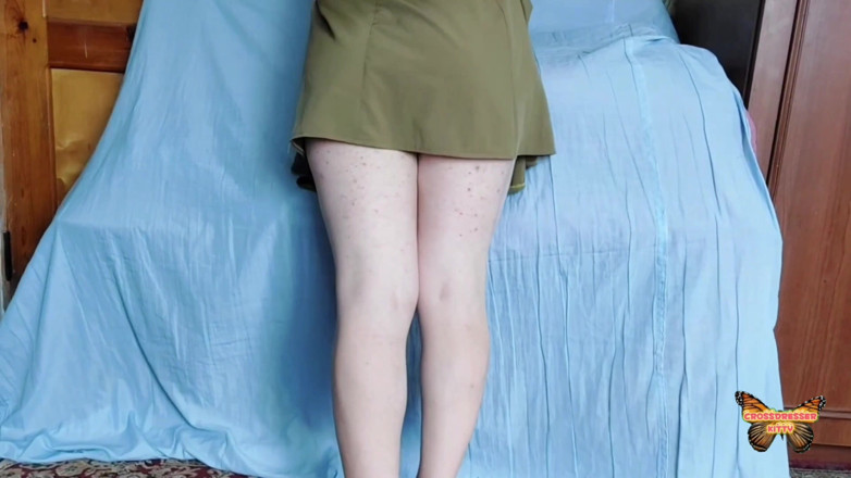 Kitty_Cross: Bintang bokep cantik transgender dengan pantat bahenol princess crossdresser kitty...