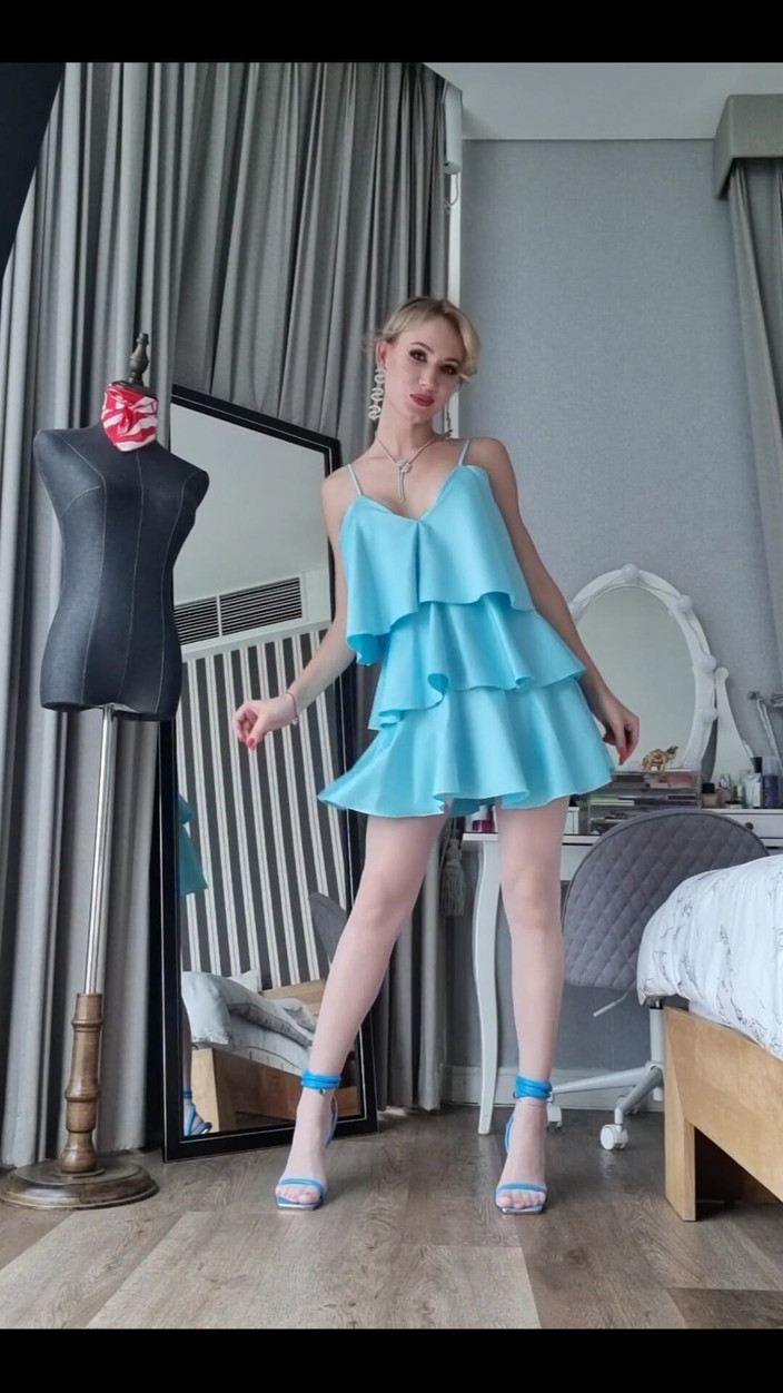 Angel The Dreamgirl: Blue Dress