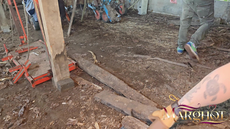 Sexymarghot: Threesome at the Farm: the Neighbor Ends up in My...