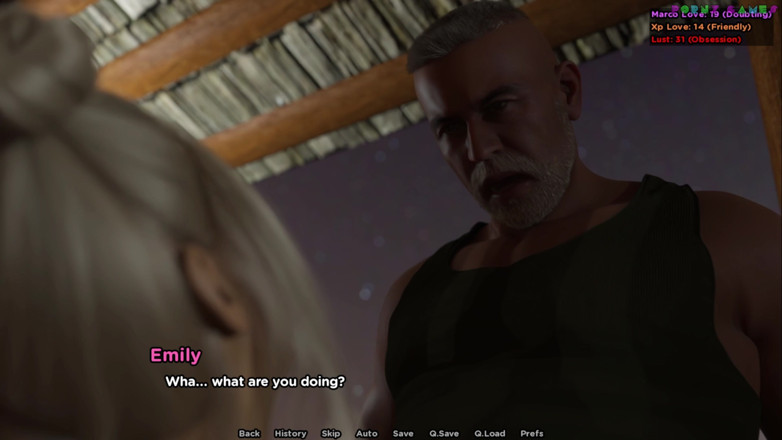 Porny Games: A Noiva de Lounatick - Dando à Tentação, Recebendo uma gozada interna...