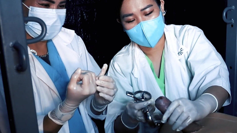 DominaFireOfficial: Sessioni di CBT mediche da due infermiere
