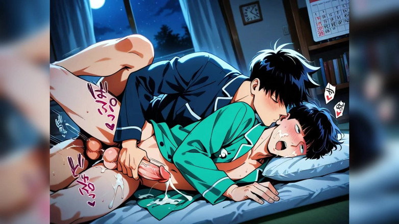 Office boy: ゲイの友達が夜にセックス