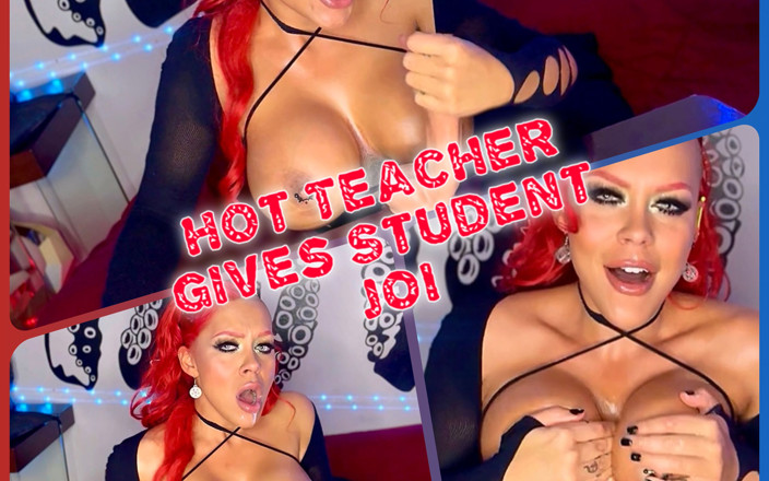 Red X: Sexy učitelka dává studentce JOI