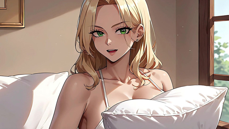Goddess Topless: Pillow Humping Slumber Party (hentai Goddess POV)
