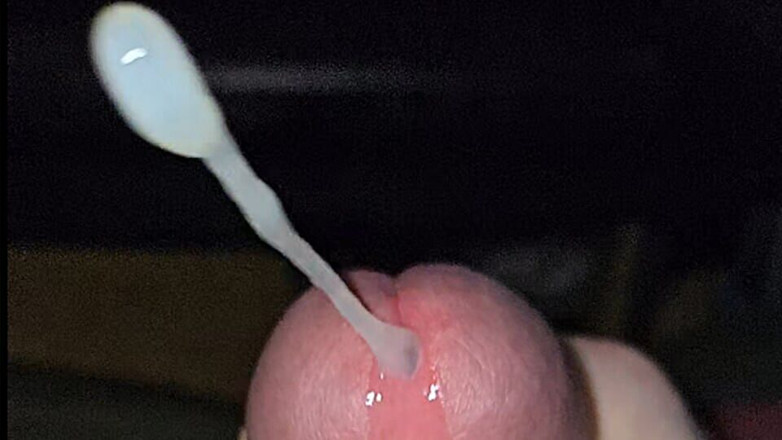 Cum Juggler: C.u.m.s - close-up en beweging vertraagd - solo cum #5