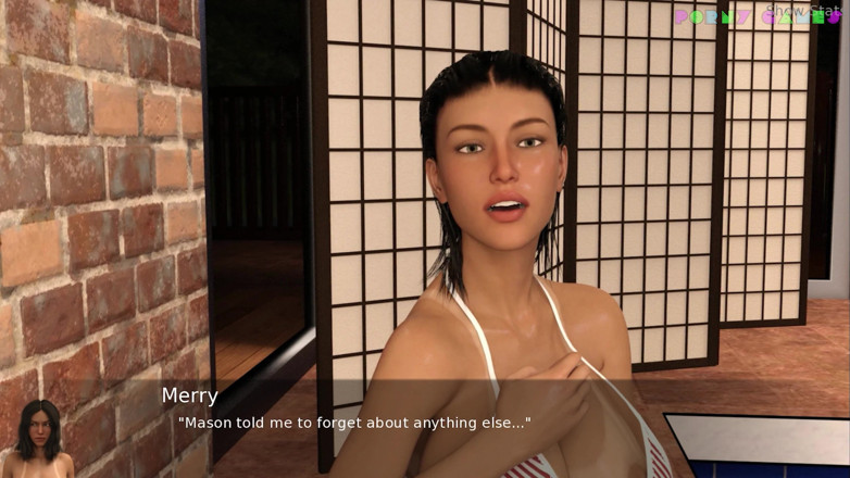 Porny Games: Projekt gorąca żona - dzień przy basenie, zabawa przy basenie (89)
