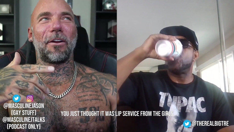 Raw and Uncensored with Masculine Jason: Porn Star Confessions - the Real Big Tre (episódio 112)