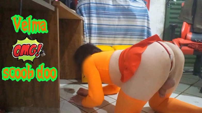 CarolCrossBsB: Velma Cosplay travestiet femboy