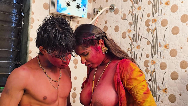 Kamasutra61: Holi, couple desi indien sexy, romance spéciale