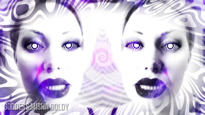 Goddess Misha Goldy: केवल मेरी सर्पिल आंखें, केवल पोर्न, केवल लंड मरोड़ना और गुंडे करना!