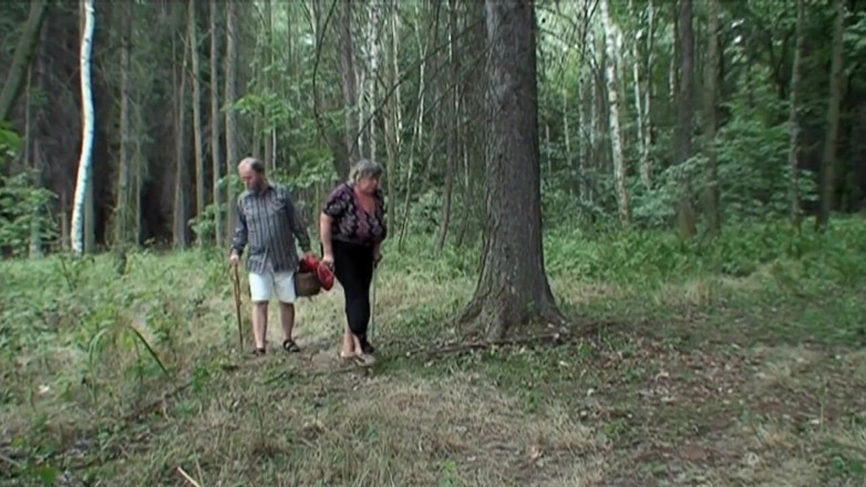 Old PIGS XXX: Young naughty teen spies an old couple fucking in the...