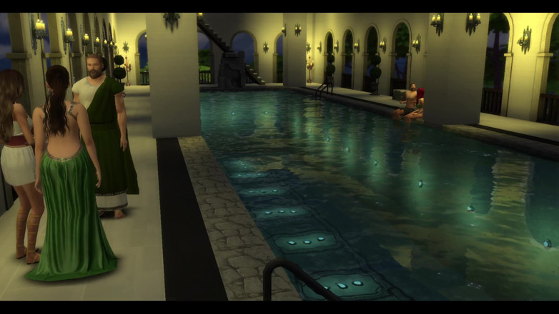 TheBlissfulSimmers: Блаженна Simmers_sims в Римському день сексу в ванній кімнаті