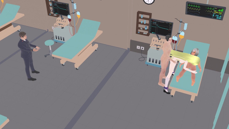 Naughty 3d fairies: Eris wird ihre Retter im Raumschiff-Krankenhaus befriedigen