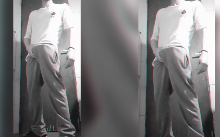 Fabreth films: Young Boy Tries to Masturbate in the College Bathroom