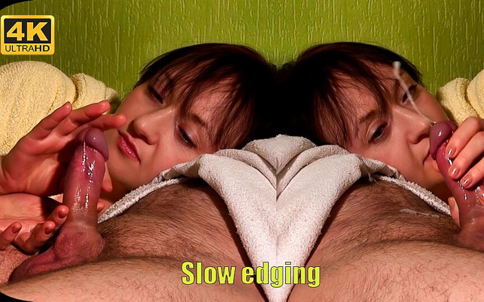 Mayashandjobs: Slow Edging and Huge Load of Cum