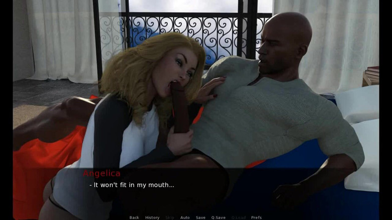 Dirty GamesXxX: Angelica s Temptation: ten Ogromny BBC zniszczy jej cipkę i...