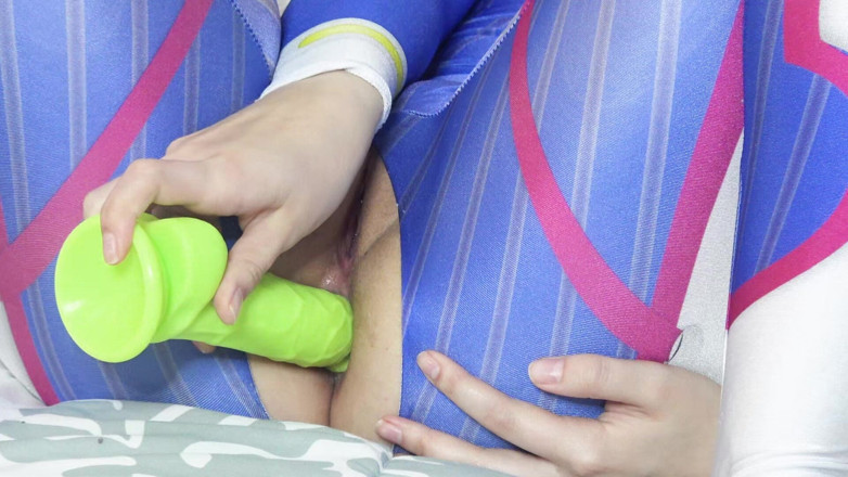 LustfulGeeks: Masturbasi anal sensual D.va