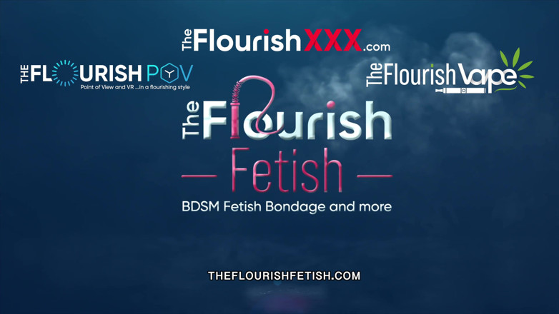 The Flourish XXX: Asyalı amatöre itaat bankı bdsm disiplini