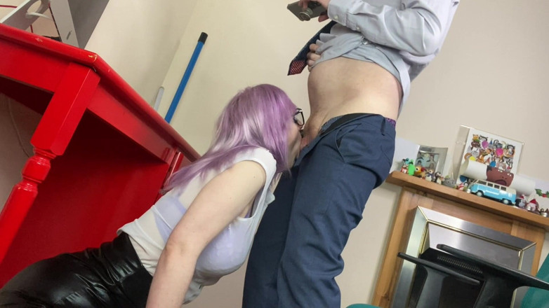 BiMFCoupleUK: Bimfcouple sekretärin rollenspiel