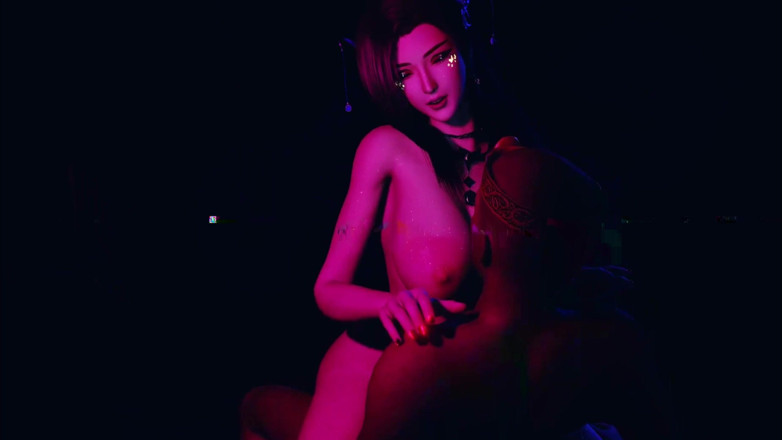 X Hentai: Krása kočka v baru - 3D animace 236