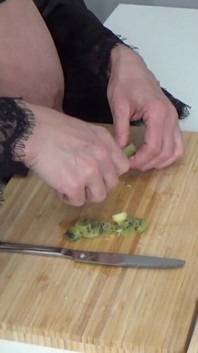 Big Hanging Tits Cook Breakfast