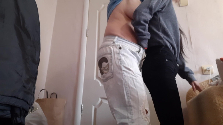 Lesbian-candys: Vår quickie med min styvmamma