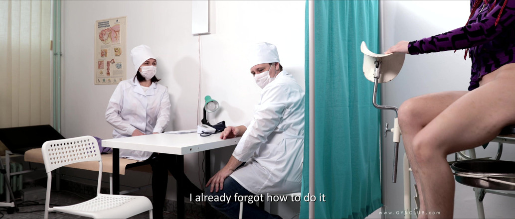 Medical fetish studio gynclub: Гінекологічний іспит 132