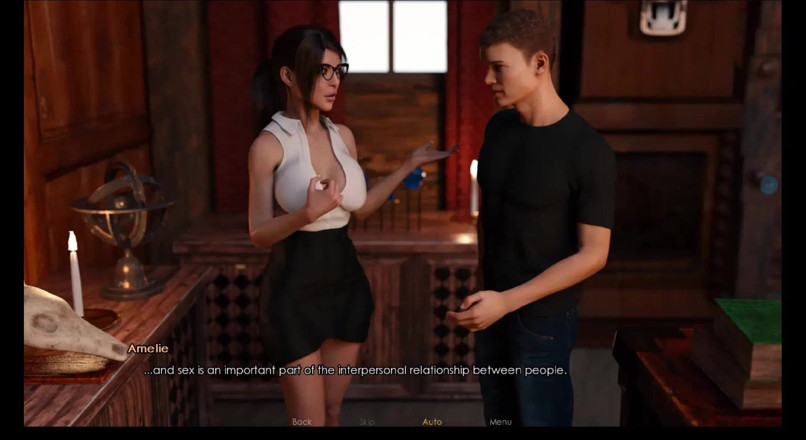 Johannes Gaming: Học viện dục vọng # 9: Tôi đã chơi với âm hộ Samatha và...