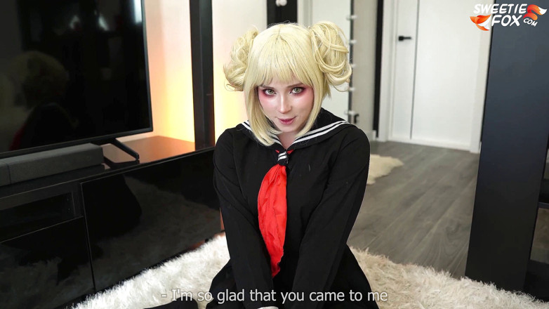 Sweetie Fox: Toga Himiko yüzüne boşalana kadar büyük yarağı derinden emiyor