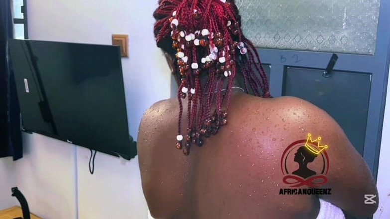 Africankween: 흑인 대물 자지에게 따먹히는 거유 Maryaan