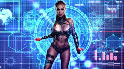 Goddess Misha Goldy: Bloccato nel drone sbavando nell'anello del stroke