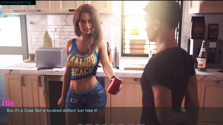 Johannes Gaming: Awam - dylan dan ellie bersenang-senang bersama.
