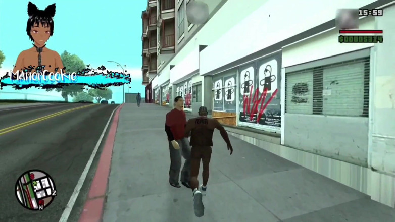 Manor Cookie: Gta San Andreas heißer Kaffee-Mod - Cj geht mit Michelle aus...