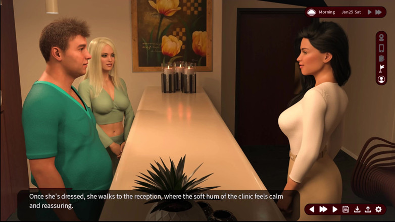 Johannes Gaming: Whispers of Desire - Faithfull Path 12 Sarah Udała się do salonu...
