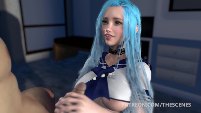 The Scenes: 3D porno Sailor Anime Hentai honění