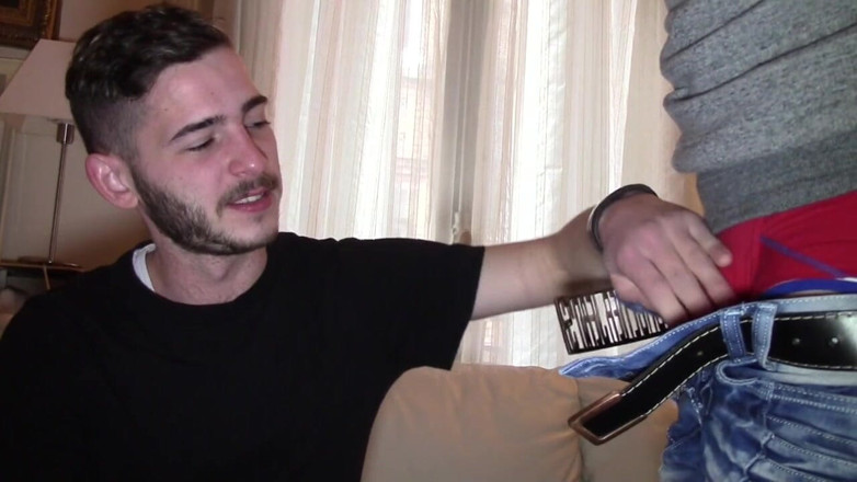 Gaybareback: Alexis fucked bareback by Steve, a straight curious boy