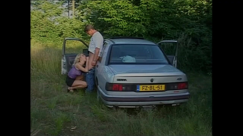Fuck And Go: Busty MILF Gets Fucked on the Hood of the Car...
