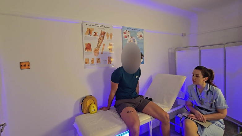 Mr LDN Lad: Echte Britische Krankenschwester Bläst Mich in Der Klinik!