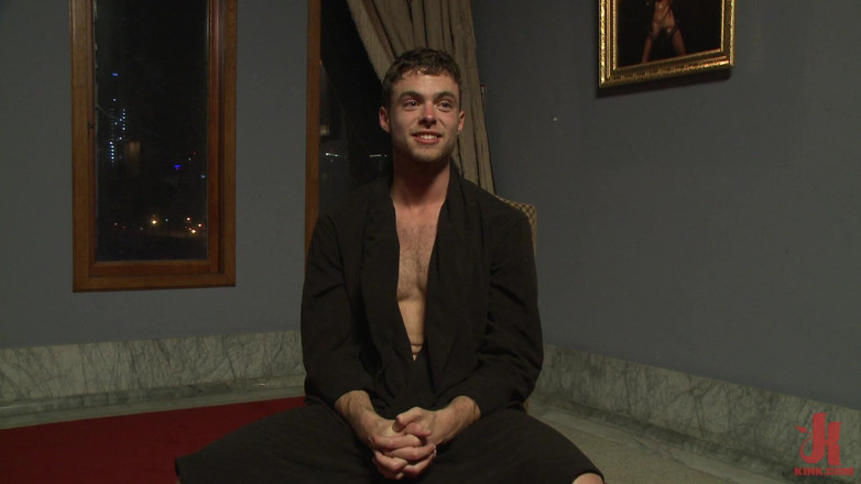 Kink Men Classics: Horny Party Goers Gangbang and Fist a Bound Stud's Ass