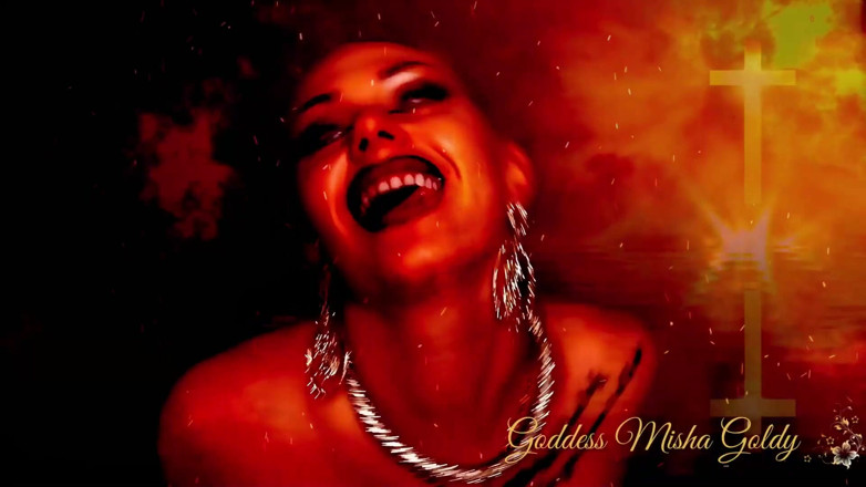 Goddess Misha Goldy: Hipnotizante ASMR anti-religiosa! Dê sua alma e seu corpo ao...
