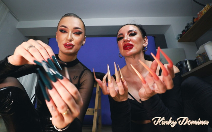KinkyDomina: Porównanie rąk i paznokci z Rebeccą Madden Asmr