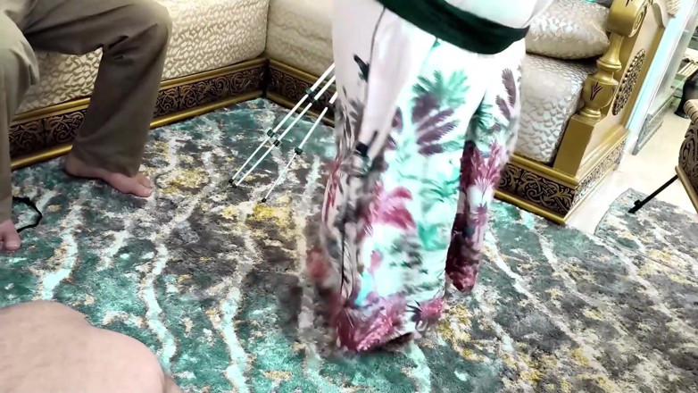 Arabic Bbw: Nuovo sesso velato del golfo con una chiara voce araba