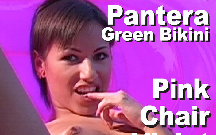 Edge Interactive Publishing: Pantera green бікіні, рожевий стілець Вайолет, вібратор, колекційна сцена