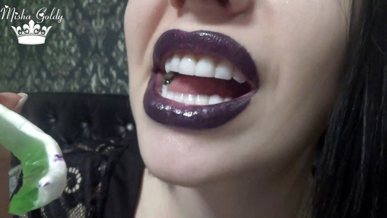 Goddess Misha Goldy: 5 Farben für meine Lippen &amp;Gummibärchen
