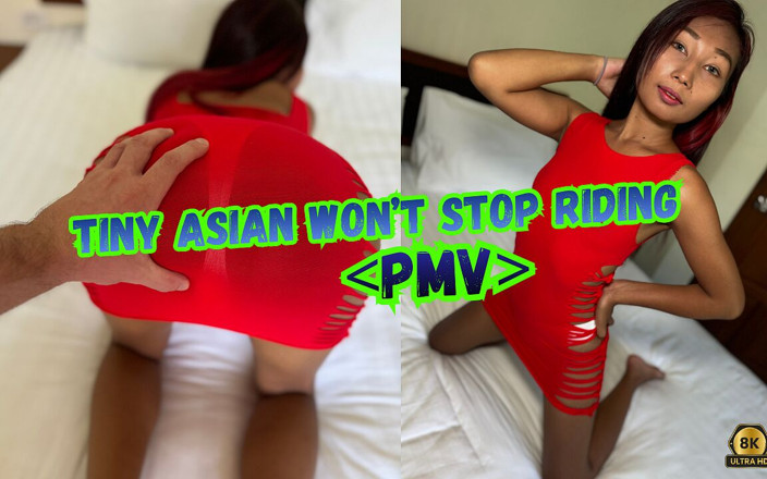 AsianSexVR PMV: Minúscula menina asiática não para de cavalgar pmv