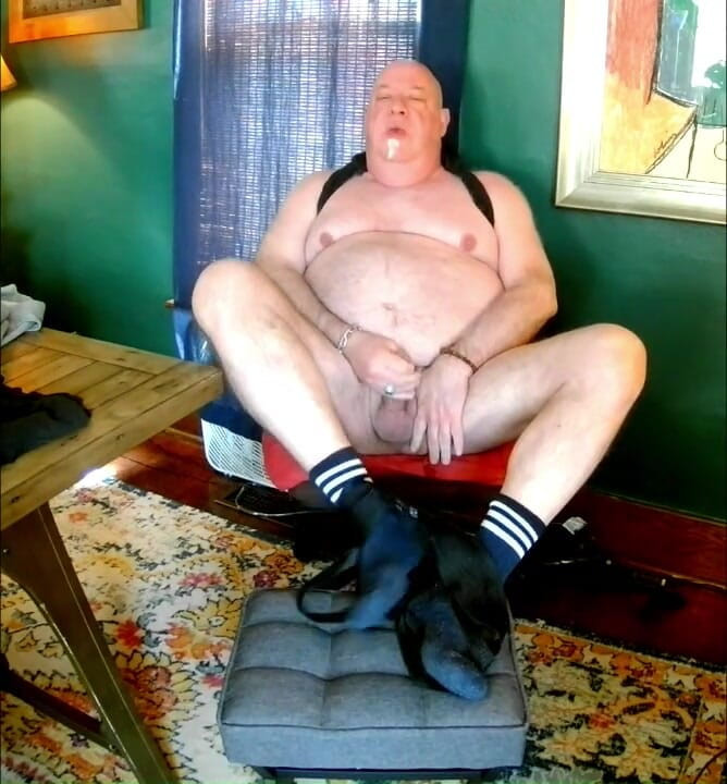 beardaddychub: 팬을 위한 웹캠 딸딸이!