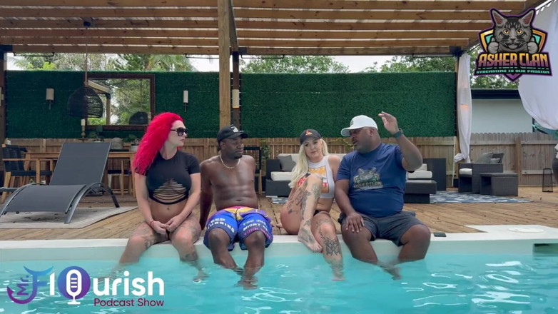 Mr Flourish Live: Mrflourish Podcast con guest Roxi Keogh, Gigi Patsy e Datjguy...