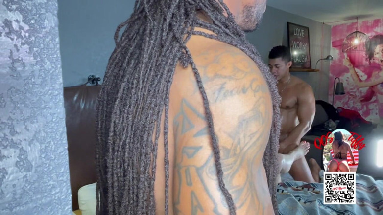 RealQueentiffy: 2 mame sexy improvizat pe 2 BBC Raw, Bts, Unedited