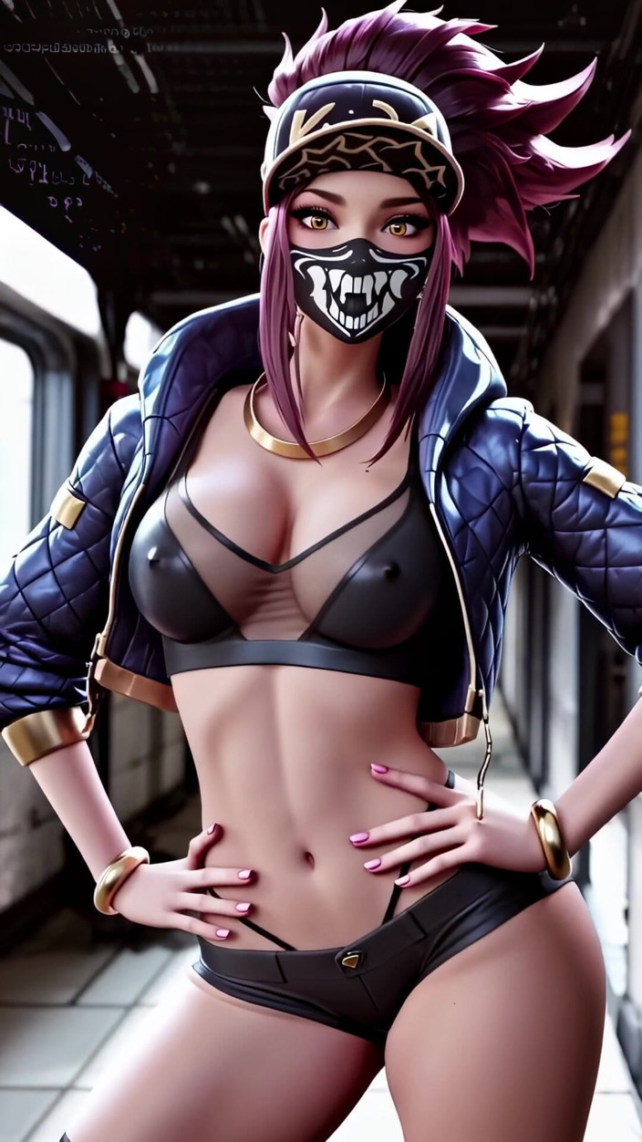 3D-Hentai Games: Tarian Sassy Akali (exid - Ah ya)