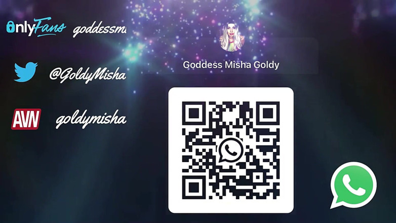 Goddess Misha Goldy: Êtes-vous prêt à devenir encore sombre pour moi aujourd'hui ? Renifler!
